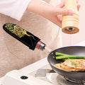 Golden Spiritual Stingray Print Skillet Handle Cover