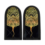 Golden Spiritual Stingray Print Skillet Handle Cover