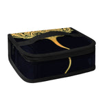 Golden Spiritual Stingray Print Small Lunch Bag