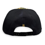 Golden Spiritual Stingray Print Snapback Cap