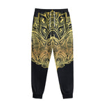 Golden Spiritual Stingray Print Sweatpants
