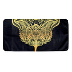 Golden Spiritual Stingray Print Towel