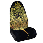 Golden Spiritual Stingray Print Waterproof Car Seat Cover