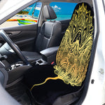 Golden Spiritual Stingray Print Waterproof Car Seat Cover