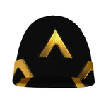 Golden Star of David Print Beanie