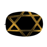 Golden Star of David Print Car Side Mirror Covers