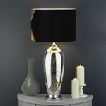 Golden Star of David Print Drum Lamp Shade