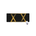 Golden Star of David Print Extended Mouse Pad