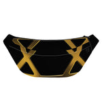 Golden Star of David Print Fanny Pack