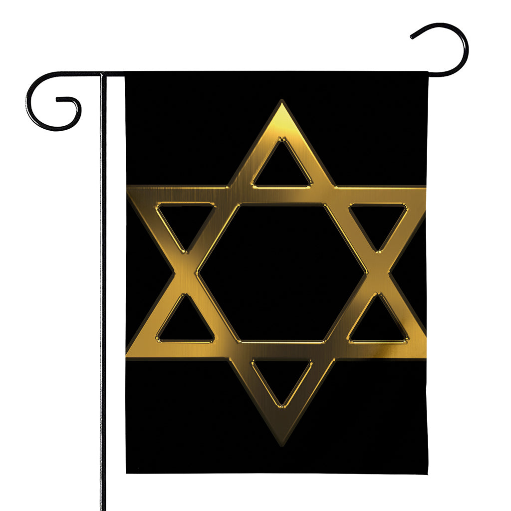 Golden Star of David Print House Flag