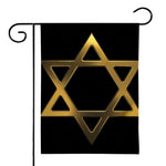 Golden Star of David Print House Flag