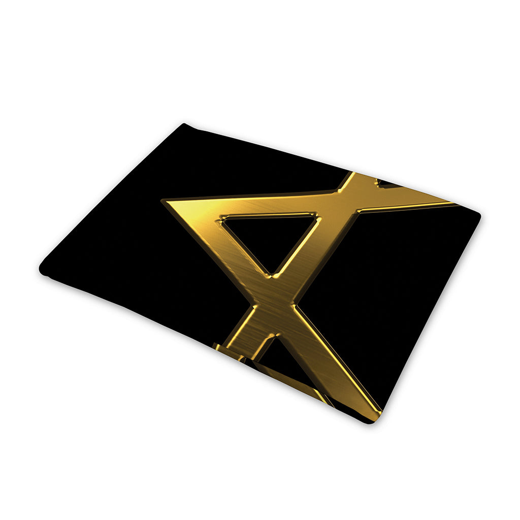 Golden Star of David Print Pet Cooling Mat Cover
