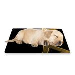 Golden Star of David Print Pet Cooling Mat Cover