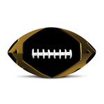 Golden Star of David Print Rugby Ball