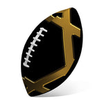 Golden Star of David Print Rugby Ball