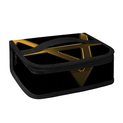 Golden Star of David Print Small Lunch Bag