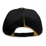 Golden Star of David Print Snapback Cap