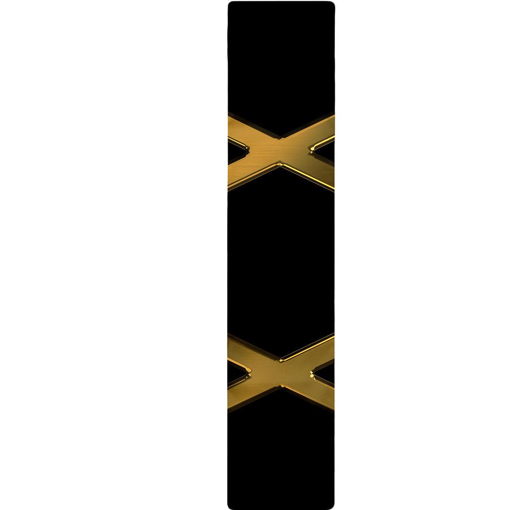 Golden Star of David Print Table Runner