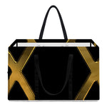 Golden Star of David Print Utility Tote Bag