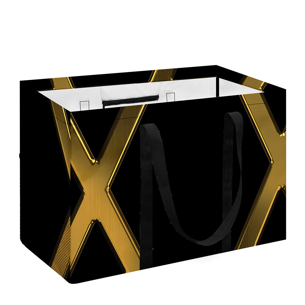 Golden Star of David Print Utility Tote Bag