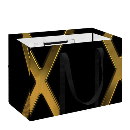 Golden Star of David Print Utility Tote Bag