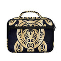 Golden Tribal Sea Turtle Print Briefcase Bible Bag