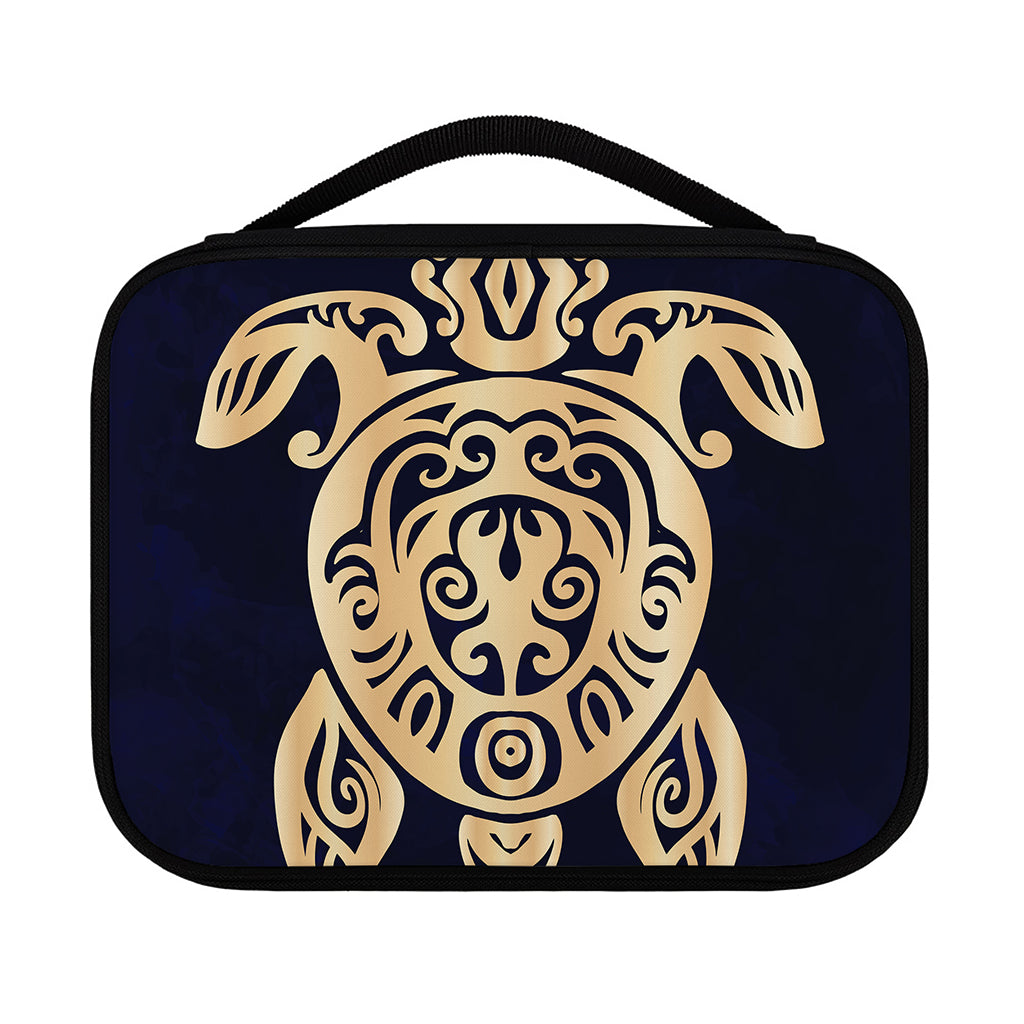 Golden Tribal Sea Turtle Print Classic Bible Case