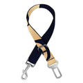 Golden Tribal Sea Turtle Print Dog Seat Belt