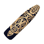 Golden Tribal Sea Turtle Print Ironing Board Cover