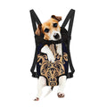Golden Tribal Sea Turtle Print Pet Carrier Backpack
