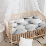 Golf Ball 3D Print Baby Crib Sheet