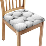 Golf Ball 3D Print Chair Cushion Cover
