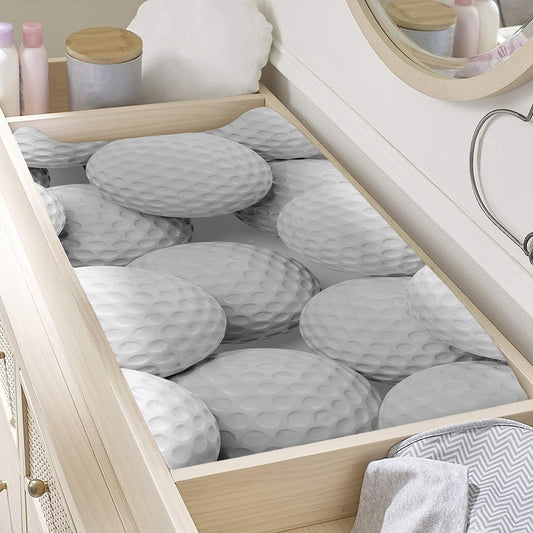 Golf Ball 3D Print Changing Pad Cover