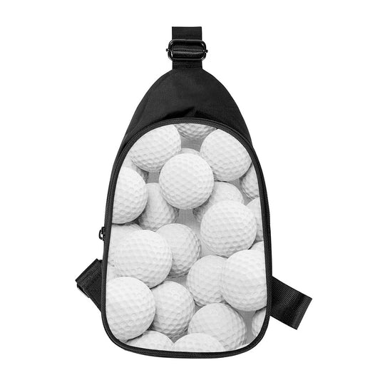 Golf Ball 3D Print Chest Bag