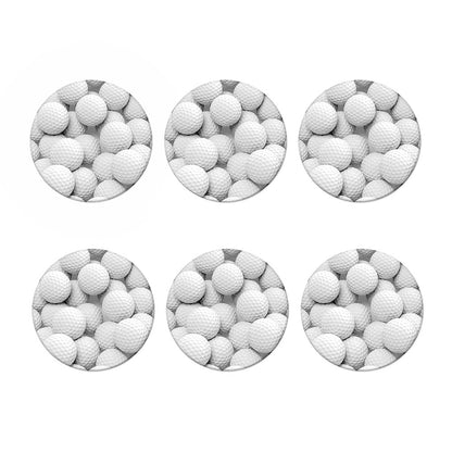 Golf Ball 3D Print Coaster Set