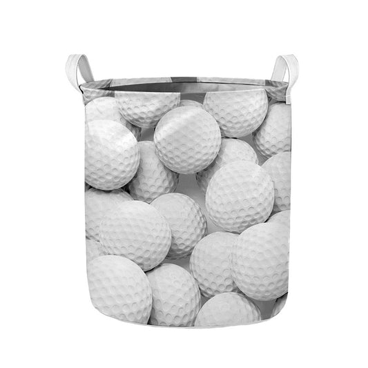 Golf Ball 3D Print Collapsible Laundry Basket