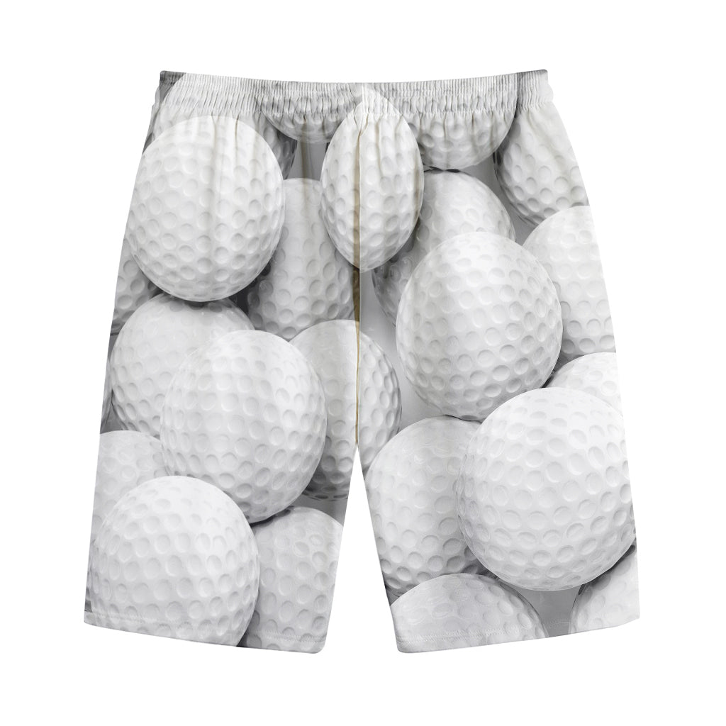 Golf Ball 3D Print Cotton Shorts