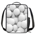 Golf Ball 3D Print Crossbody Lunch Bag