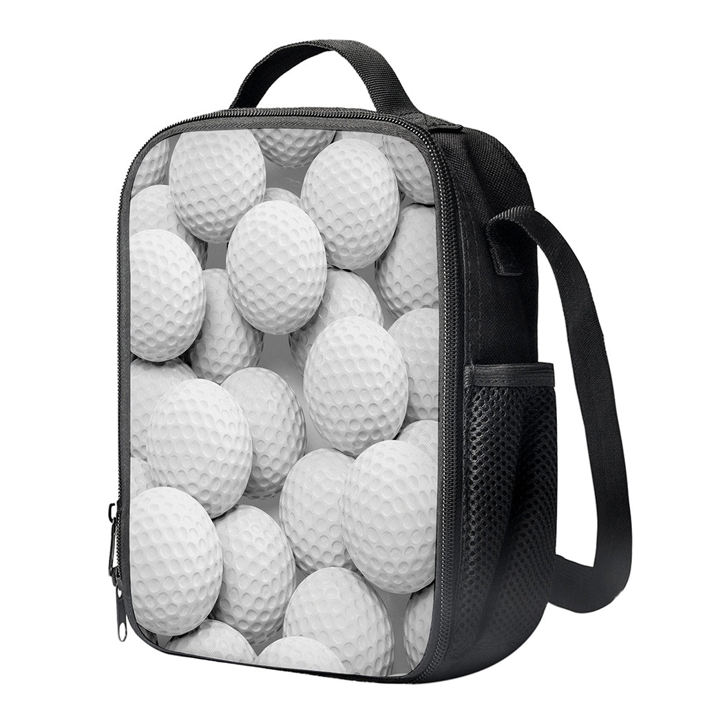 Golf Ball 3D Print Crossbody Lunch Bag