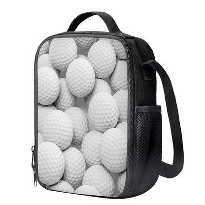 Golf Ball 3D Print Crossbody Lunch Bag