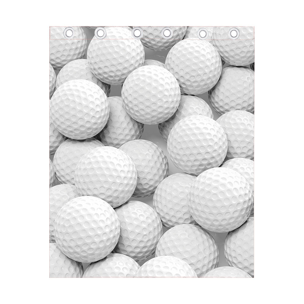 Golf Ball 3D Print Curtain