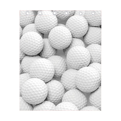 Golf Ball 3D Print Curtain