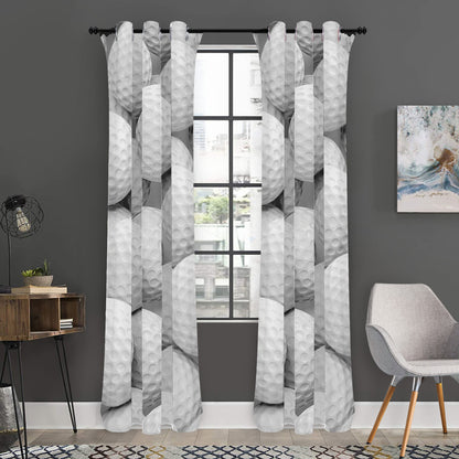 Golf Ball 3D Print Curtain