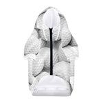 Golf Ball 3D Print Dog Zip Up Hoodie