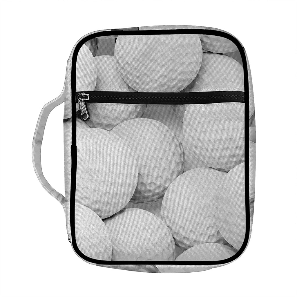 Golf Ball 3D Print Front Pocket Bible Bag