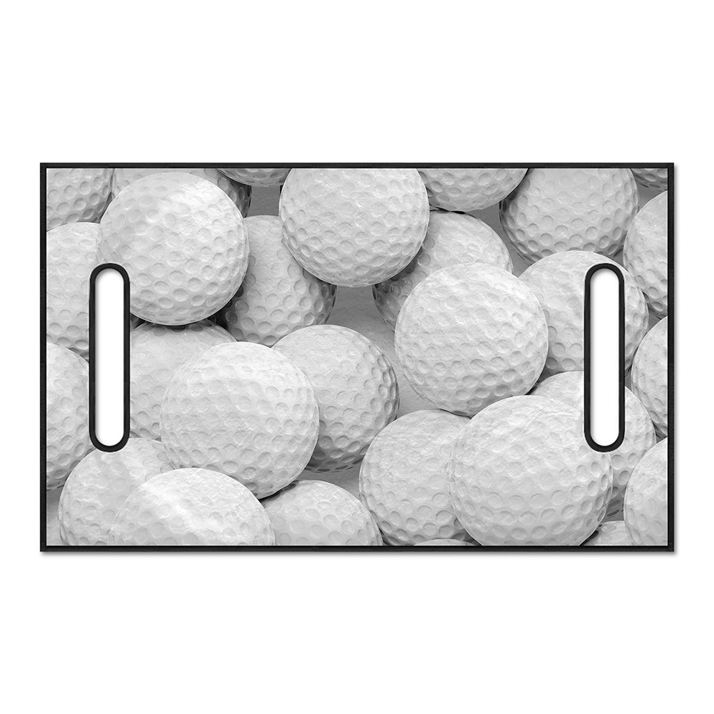 Golf Ball 3D Print Golf Cart Seat Cover