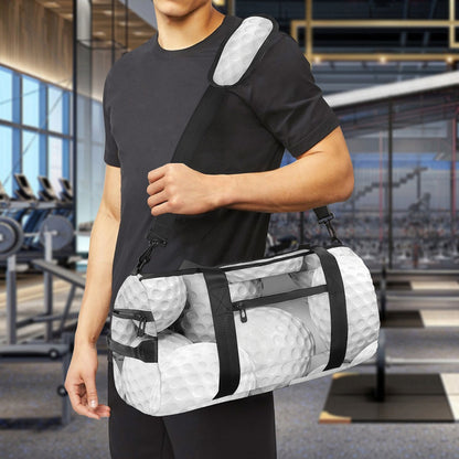 Golf Ball 3D Print Gym Bag