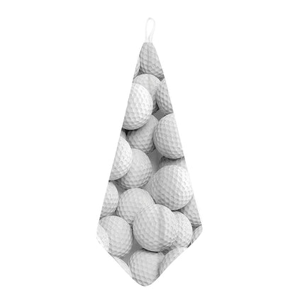 Golf Ball 3D Print Hand Towel