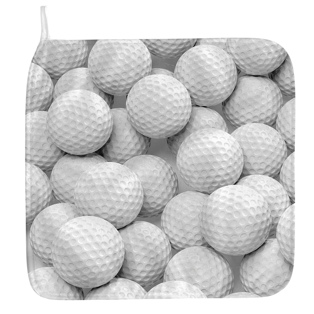Golf Ball 3D Print Hand Towel