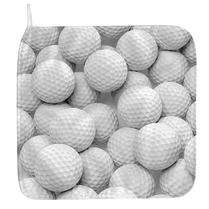 Golf Ball 3D Print Hand Towel